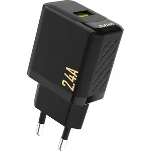 Dudao A23 USB-A Wall Charger 2.4A — single-port, black