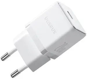 Baseus Palm Wall Fast Charger 20W USB-C QC3.0 PD3.0 White