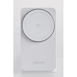 Wireless Magnetic Charger 2-in-1 UGREEN W706 MagSafe 15W (white)