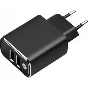 Charger Vega Faston 2x USB-A 3 A, model 23496, Vega USB mains adapter dual-port