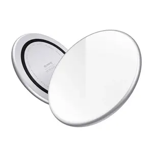 Crong PowerSpot Wireless Fast Charger for Smartphone, Indoor USB, White, USB-C port