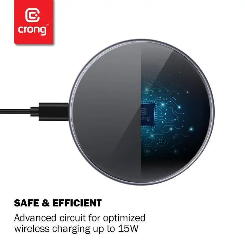 Crong PowerSpot Wireless Fast Charger for Smartphone Photo 5