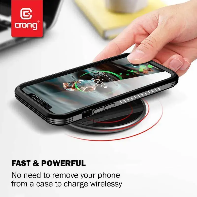 Crong PowerSpot Wireless Fast Charger for Smartphone Photo 7