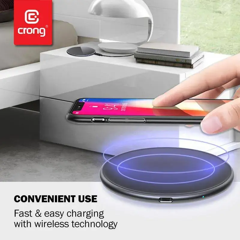 Crong PowerSpot Wireless Fast Charger for Smartphone Photo 9