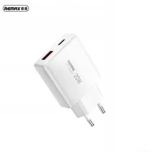 REMAX power adapter RP-U01-AC (GaN, 20W, ultra-thin, white)