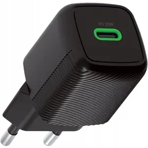 LTC PD 20W USB-C GaN Wall Charger LXQC31-C – 20W USB-C PD fast charging, GaN technology, black