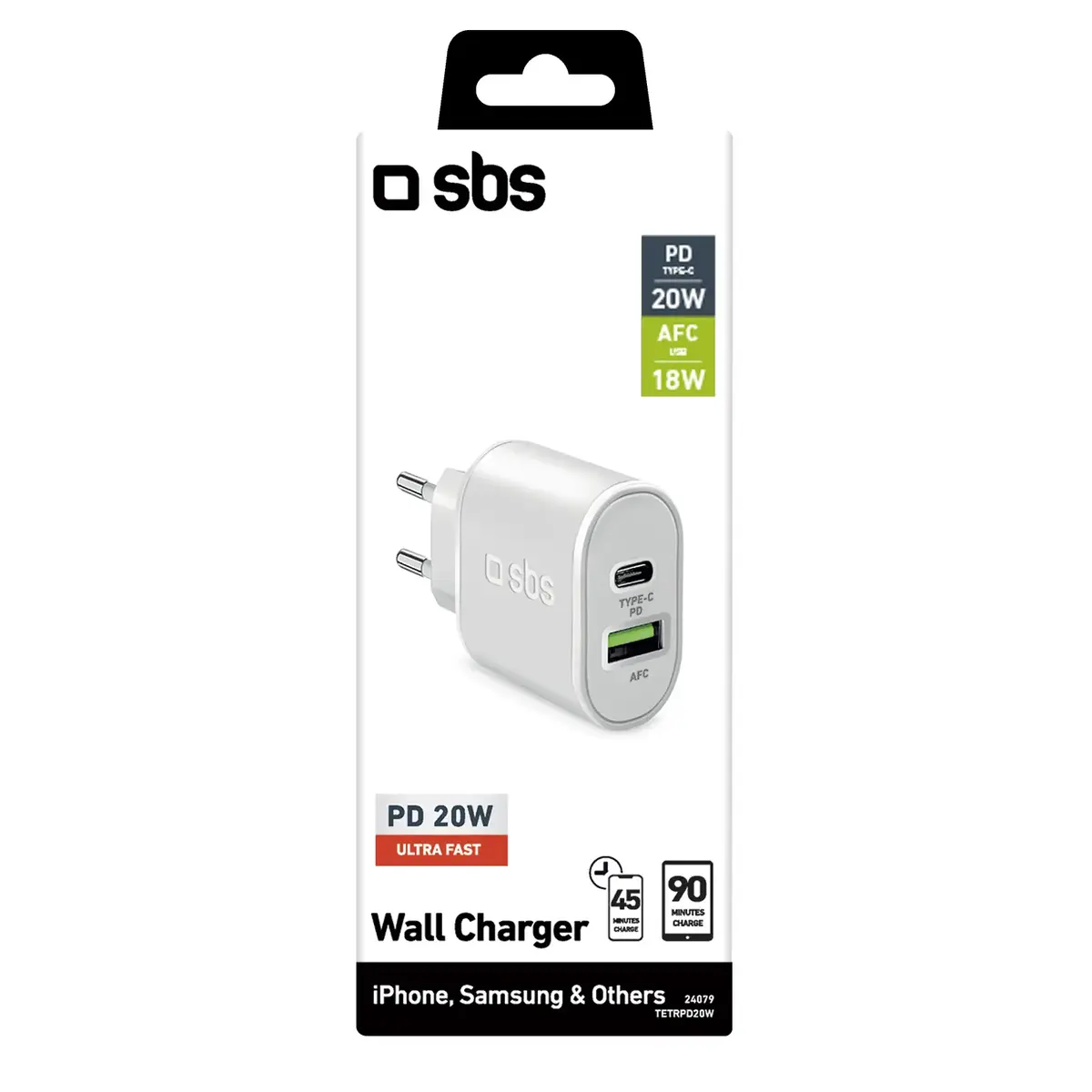 SBS Mobile TETRPD20W USB‑C зарядное Photo 2