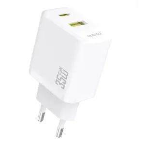 Зарядное устройство Dudao A27 Max 35W GaN USB-C / USB-A — белое