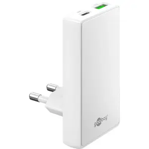 GOOBAY mobile device charger 75724 — 65 W USB-C fast charger, indoor, white