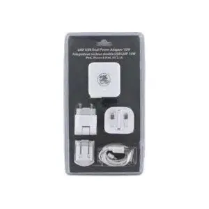 USB Wall Charger LMP LMP-10WLIGHT — 2x USB-A ports, 2.1 A total output