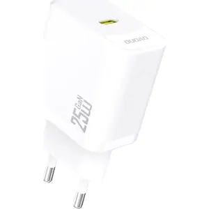 Сетевой адаптер Dudao A27 25W GaN USB-C белый — компактное USB-C зарядное устройство