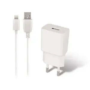 Сетевой адаптер XO MaXlife OEM001529 — для дома, AC USB зарядное, вход 220 В, выход 1 А, белый