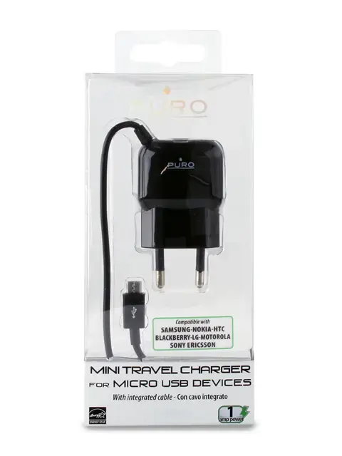 PURO MTCMICROBLK mobile phone AC charger Photo 5