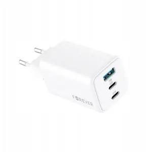 Сетевой адаптер XO 65W GaN PD TC-08-65AC 2× USB-C белый