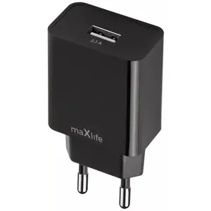 Power adapter ENERGENIE MXTC-11 — single USB output 2.1A, black