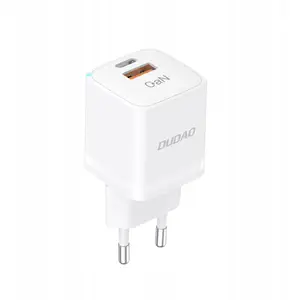 Сетевое зарядное Dudao A13Pro 33W GaN PPS USB‑C/USB — белое