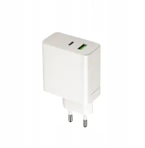 Power adapter Setty LSI-01 45W USB-A + USB-C PD+QC wall charger, white