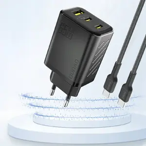 Сетевое зарядное Dudao A29 65W GaN — 2× USB-C, 1× USB-A, чёрное