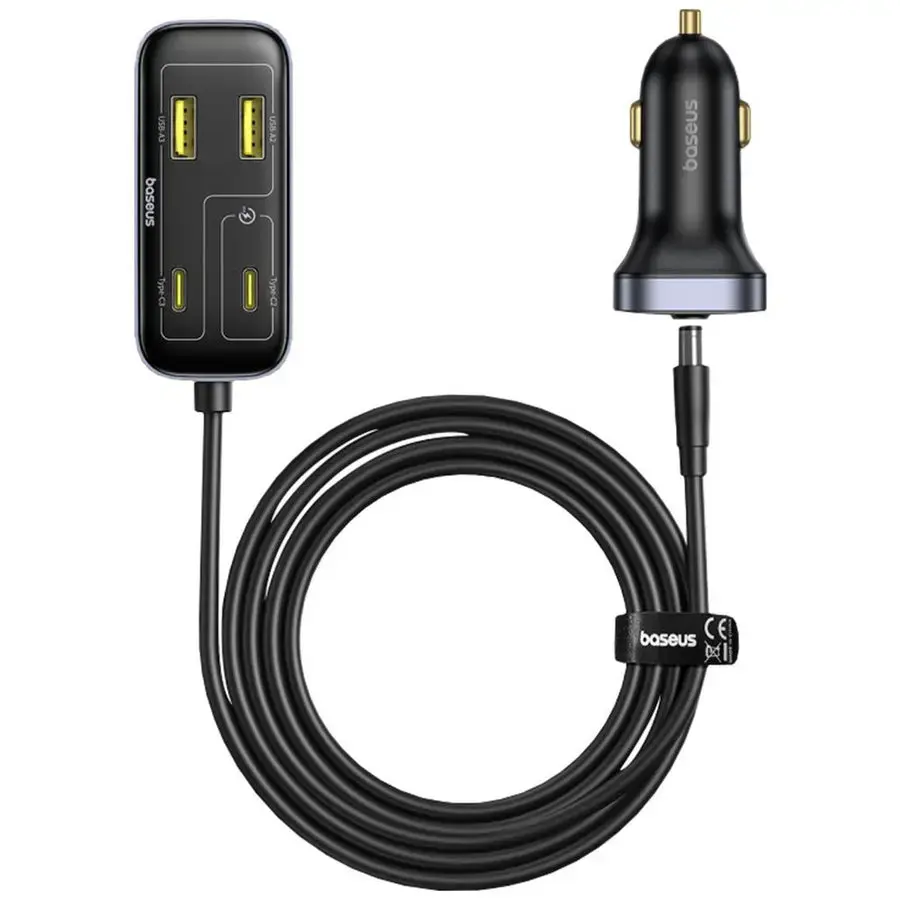 Baseus BackseatPal L1 automašīnas lādētājs Photo 3