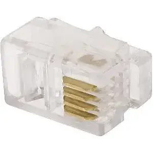 Headset Adapter Cable No name RJ9 P100 — telephone headset connector RJ9, 4-pin