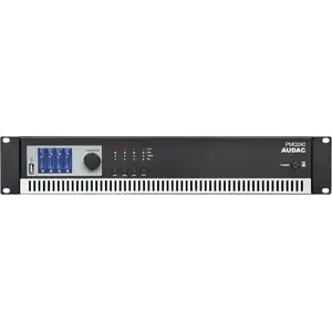 Power amplifier Audac PMQ240 WaveDynamics™ quad-channel 100V