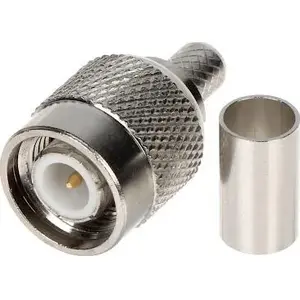 Connector TNC crimp-style TNC-W/ZAC.H-155 by No name — crimp TNC coaxial connector, model TNC-W/ZAC.H-155