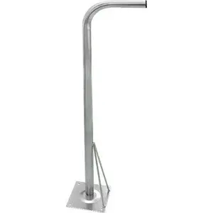 Wall bracket BLOW bent reinforced 1000 for mounting pipes and fixtures