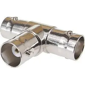 BNC coaxial splitter adapter No name BNC-G/2BNC-G*P100 — BNC female to 2 BNC female cable adapter