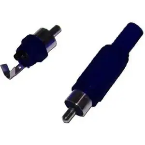 RCA male plastic plug No name WTY0061 — audio/video connector, single RCA phono plug