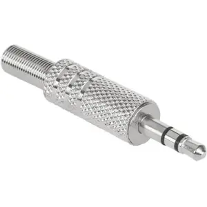 3.5 mm Stereo Metal Jack Plug, No name WTY0011