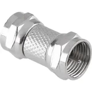 F-type coaxial connector, male-to-male adapter No name ZLA0451