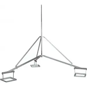 Mast Base Delta MB-3/PLUS — ballast mast support base for antenna masts