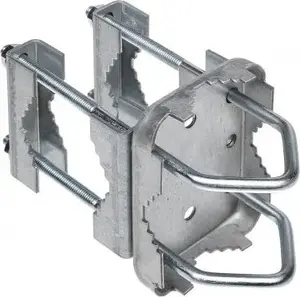 Clamp (obejma) Delta OZK-50 – cross-type pipe clamp, model OZK-50