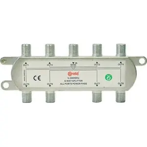 Signāla sadalītājs Corab 35354, 5–2400 MHz, 8 izejas, power pass