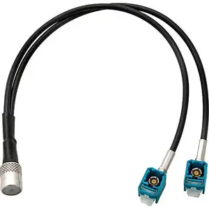 Antenna adapter BLOW 0133# for Ford — 2x FAKRA (male) to ISO (female)