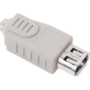 FireWire (IEEE 1394) 6-pin female to 4-pin female cable connector, No name ZLA0631