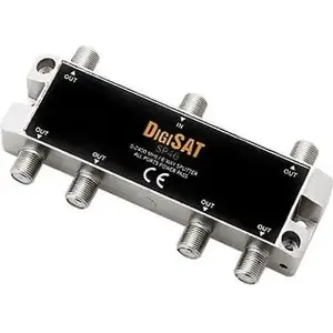 TV Splitter DigiSat SP46 1x6, 1 input to 6 outputs, model 302