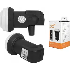 LTC SAT single konwerter PS LXSAT401 — single satellite LNB, black