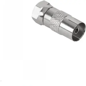 Connector TV female to TV male Złącze gn.TV-wt.F model ZLA0603