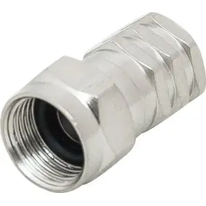 BLOW F-type RG6 Compression Connector 2371# with Seal for Coaxial Cables