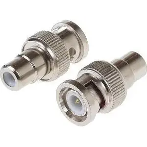 BNC uz RCA (Cinch) adapteris No name BNC-W/CINCH-G*P100, savienotāja adapteris