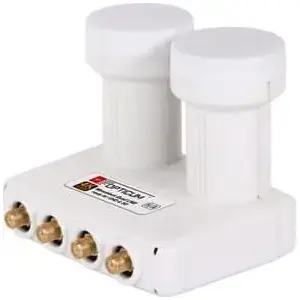 LNB monoblock Opticum Konwerter Monoblock Quad LMQP-04H Golden Line