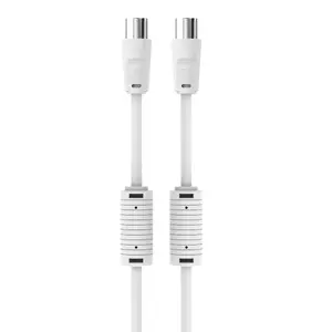 Антенный кабель Sinox PRO SXV092010, 10 м, коаксиальный–коаксиальный, белый, одобрен YouSee и Stofa