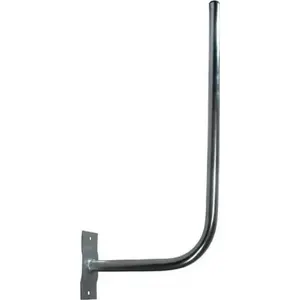 TV antenna mount for mesh fence LIBOX model 2923, adjustable bracket for outdoor antennas