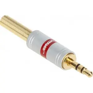 Audio savienotājs Vitalco JACK-W/3.5/S-HQ — 3,5 mm stereo džeks, lodēšanai