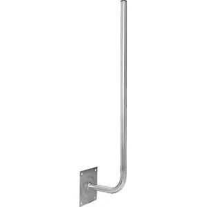 Wall bracket BLOW 76-913 bent antique brass finish L180/760 mm mounting support