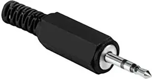 2.5 mm Stereo Jack Plug No name WTY0002 — plastic housing, mono/stereo audio connector