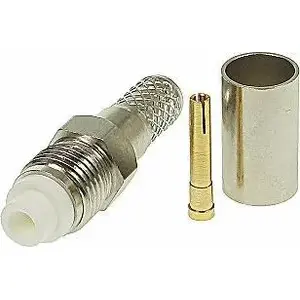 Crimp FME Connector No name FME-G/ZAC.H-155 for RG-58 coaxial cable