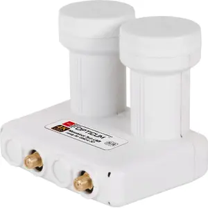 Моноблок Twin спутниковый конвертер No name URZ0506 — двойной выход для двух ресиверов