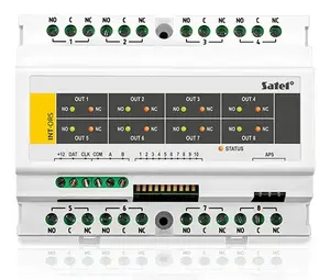 Extension module SATEL INT-ORS — wired smart home accessory, 12 V, 122×93×58 mm, white
